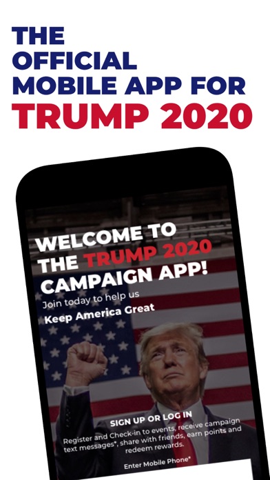 Official Trump 2020 App screenshot 1