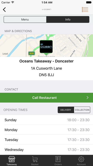 How to cancel & delete Oceans Takeaway from iphone & ipad 3