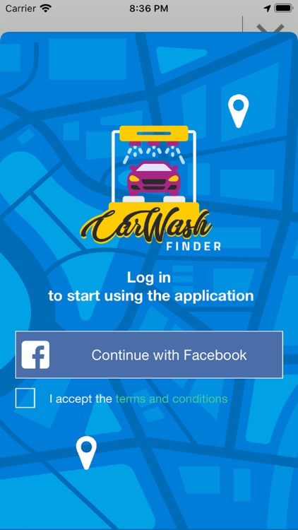 Car Wash Finder App