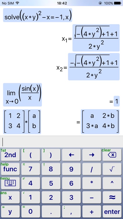 SymCalc - Symbolic Calculator