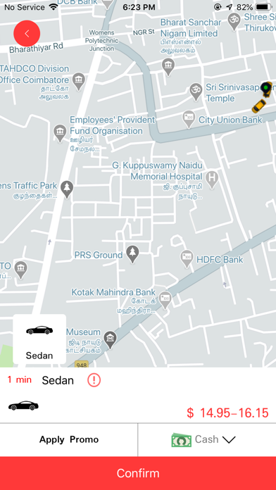 Taxiappz Customer screenshot 2