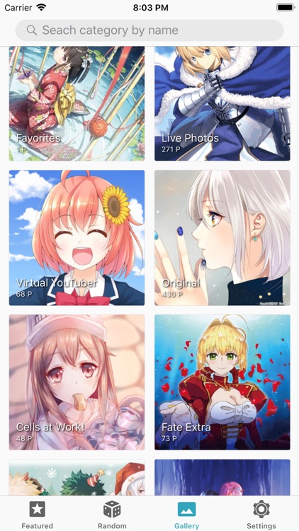 Anime Gallery-Wallpaper&Avatar screenshot-3