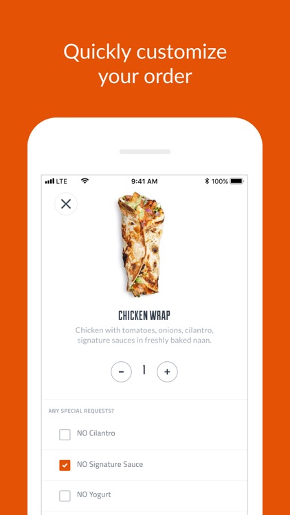 Choolaah Ordering