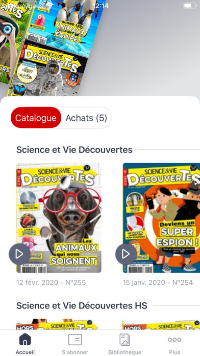 How to cancel & delete Science&Vie Découvertes from iphone & ipad 1