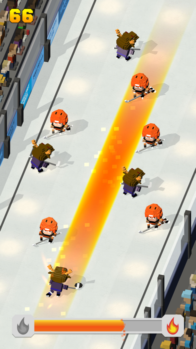 Blocky Hockey - Arcade Ice Runner Screenshot 3