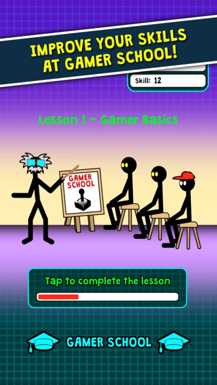 Stickman Gamer Tycoon