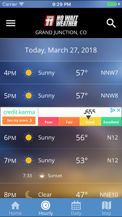 KKCO 11 Weather screenshot 2