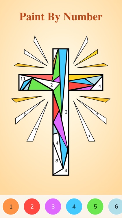 Bible Coloring Paint by Number