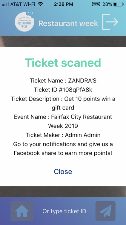 Fairfax City Restaurant Week