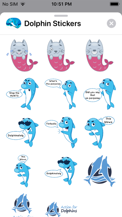 Dolphin Emojis screenshot 4