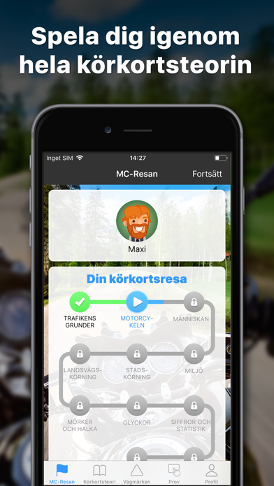How to cancel & delete iKörkort MC from iphone & ipad 2