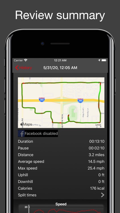 Fitmeter Bike Basic - Cycling screenshot-1