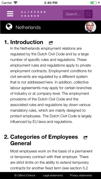 Clifford Chance Employment Law