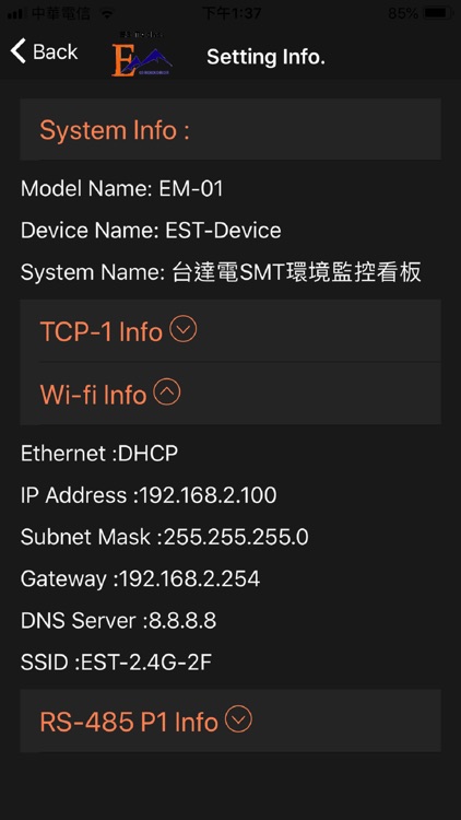 EST Embedded Monitoring System screenshot-5