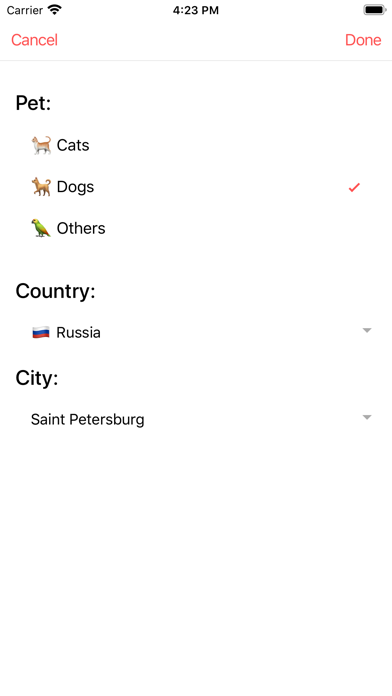 PetMeApp screenshot 3