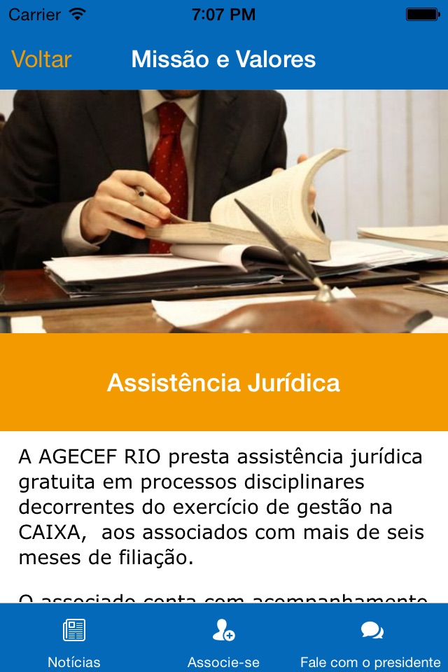 Agecef Rio screenshot 2
