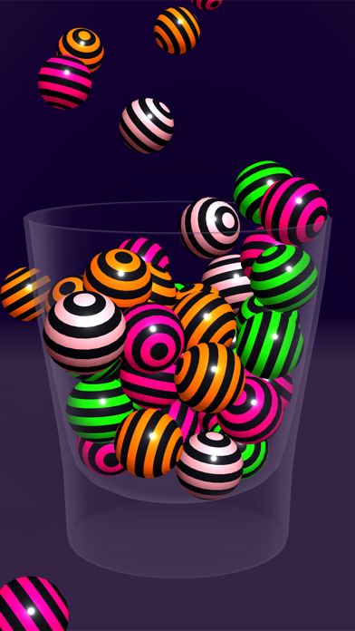 screenshot of Candy Glass 3D: アンチストレス ポップ 1