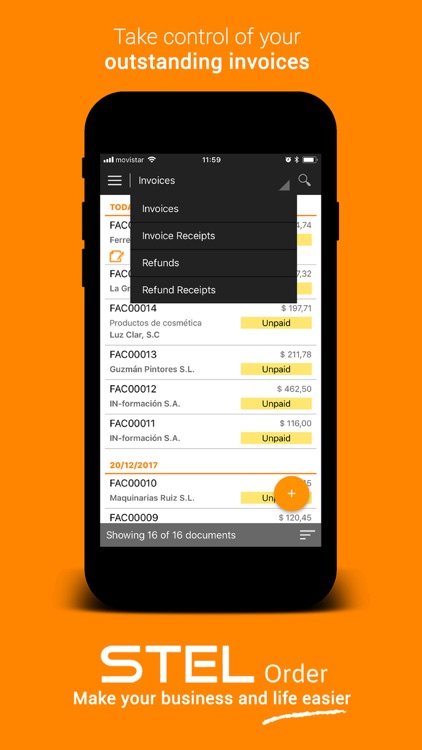 STEL Order - Invoices, CRM/ERP
