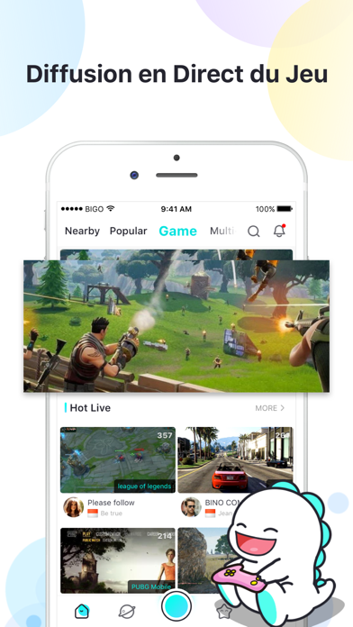 BIGO LIVE: Live, Chat Vidéo BIGO LIVE: Live, Chat Vidéo