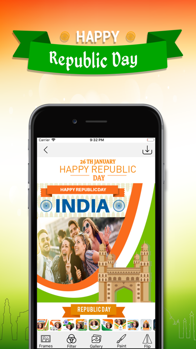 How to cancel & delete Republic Day Photo Frames from iphone & ipad 3