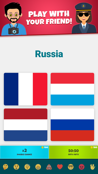 Flags 2: Map - Geography Quiz screenshot 4