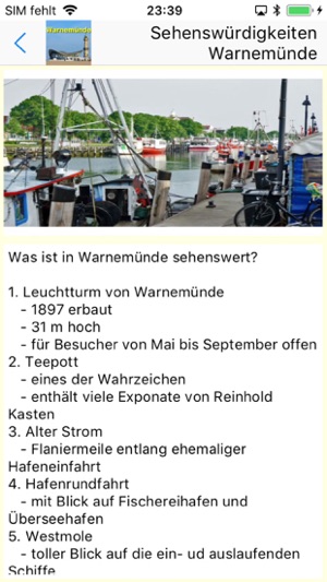 Warnemünde App für den Urlaub(圖3)-速報App