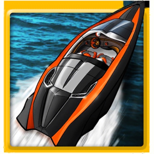 Jet Boat Speed Racer Icon