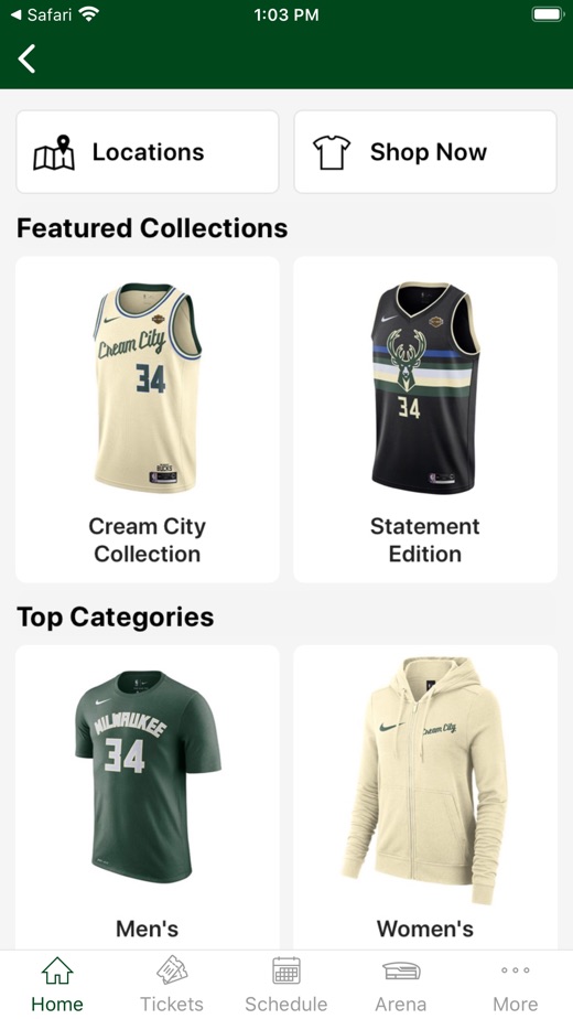 【图】Bucks & Fiserv Forum App(截图3)