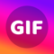 App Icon for GIF Maker : Make Video To GIFs App in Brazil IOS App Store