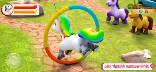 Screenshot 5 Unicornio bebé: Pony de las iphone