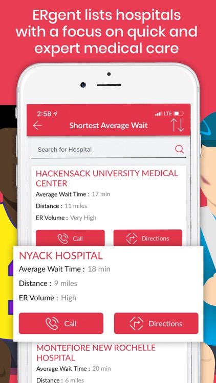 ERgent: Emergency Room Locator