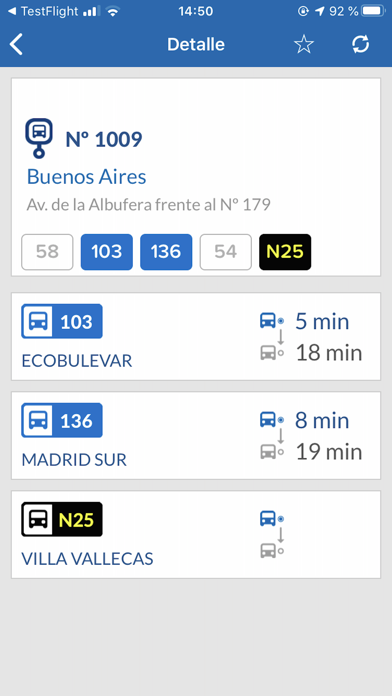 EMT Madrid screenshot 2
