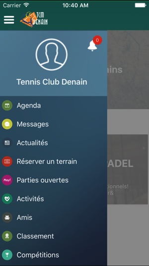 Tennis Club Denain(圖2)-速報App