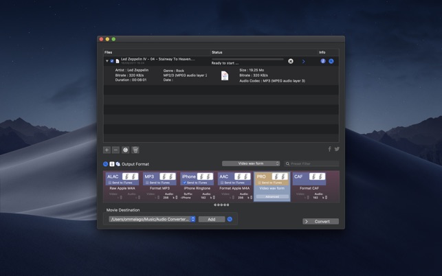 TÉLÉCHARGER POPCORN MKV AUDIOCONVERTER GRATUITEMENT