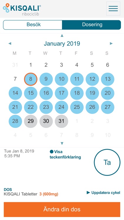 KISQALI Dosering screenshot-3