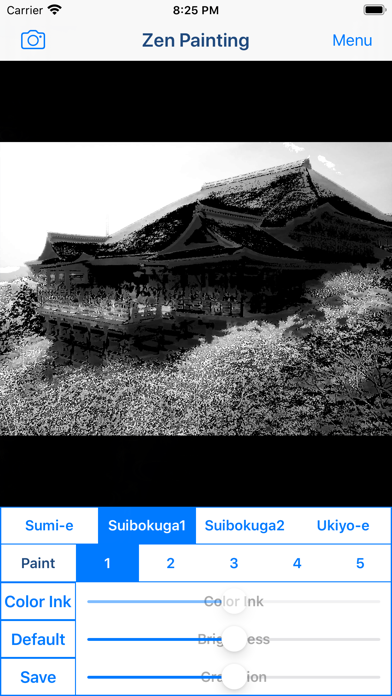 How to cancel & delete Zen Painting - Ukiyo-e Camera from iphone & ipad 3