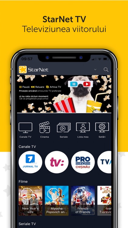 StarNet TV for iPhone