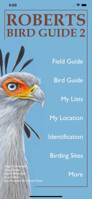 Roberts Bird Guide 2