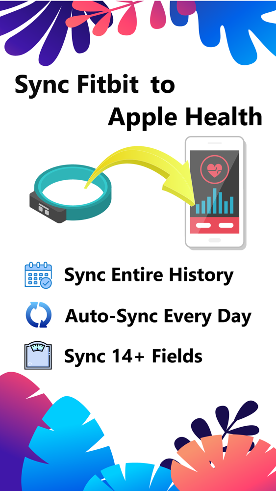 sync fitbit to apple health free