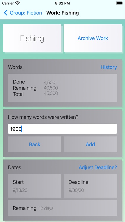 ForWord: Word Count Tracker screenshot-5