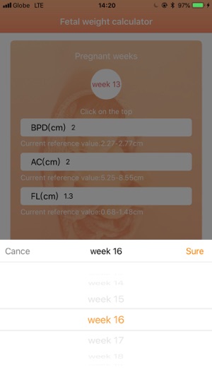 Fetal Weight Calculator(圖2)-速報App