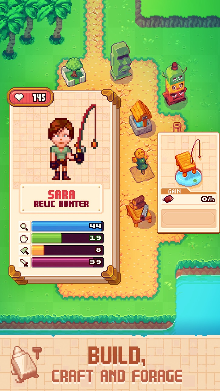 Tinker Island: Survival Story - Free Hack screenshot 1 - iOS game interface