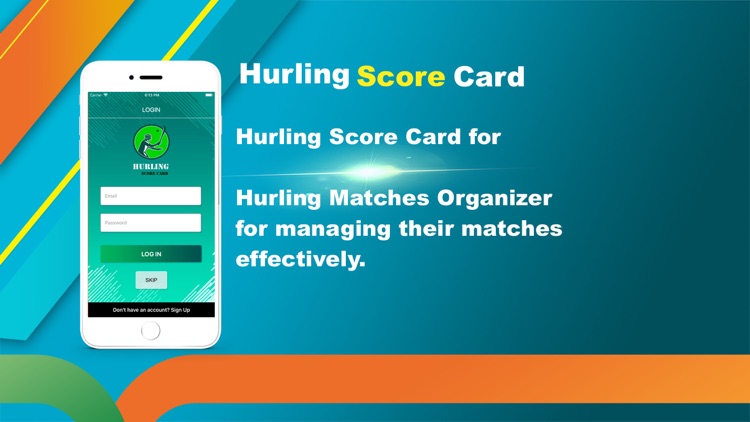 Hurling Score Card