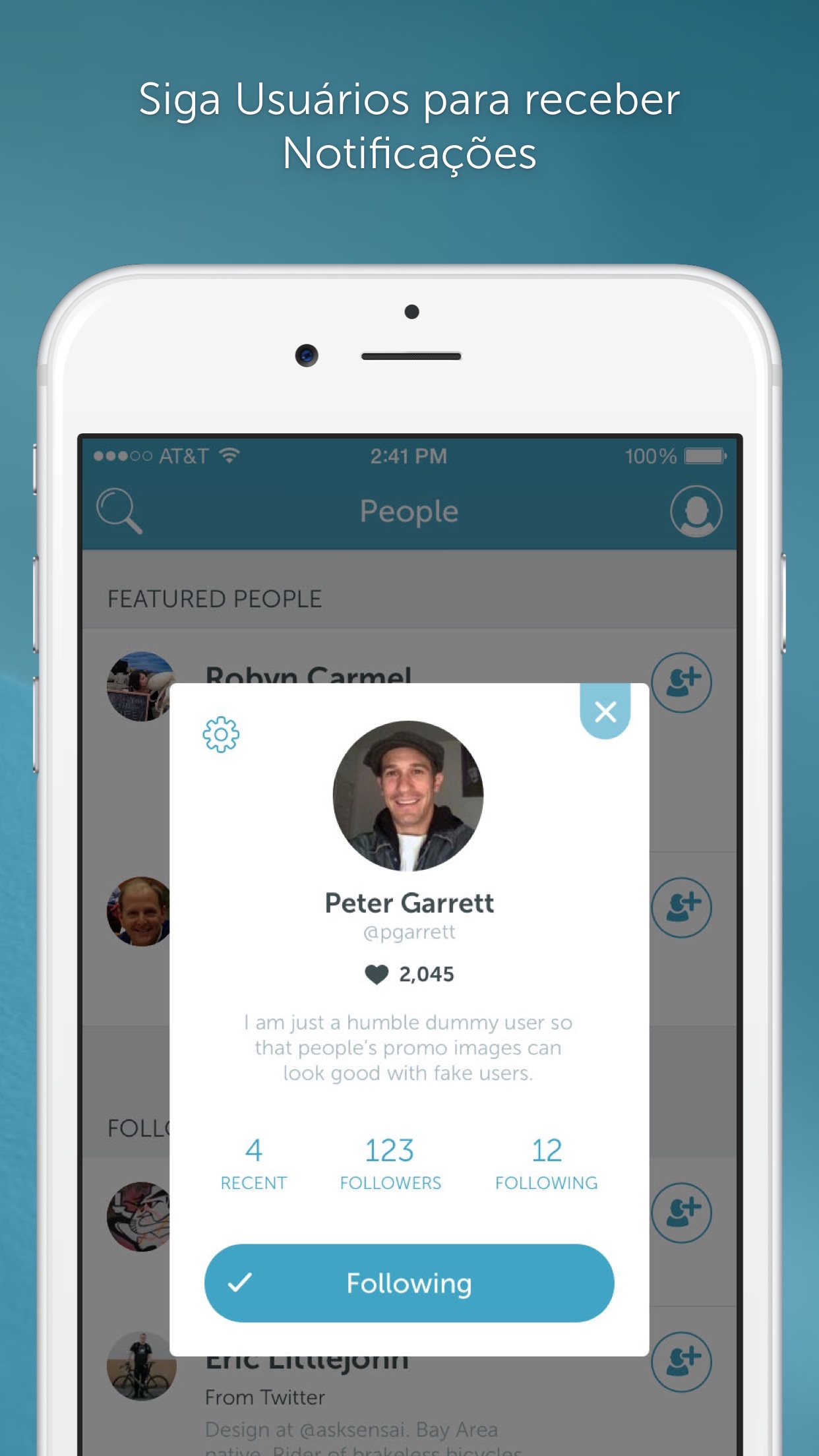 Screenshot do app Periscope