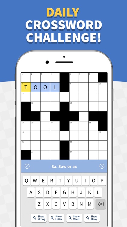 Daily Crossword Challenge screenshot-0