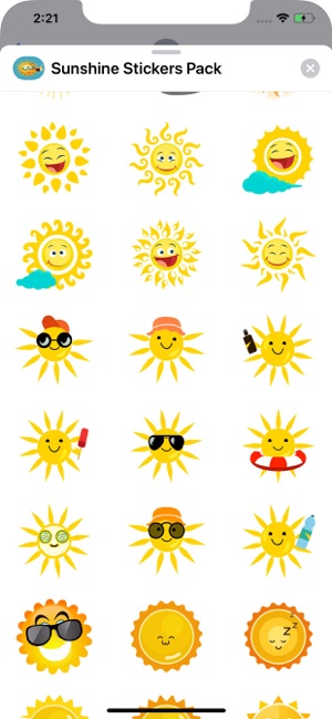 Sunshine Stickers Pack(圖2)-速報App