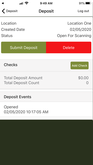 FNBDC Mobile Deposit screenshot 2