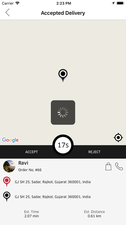 CakeDeliveryApp Provider screenshot-3