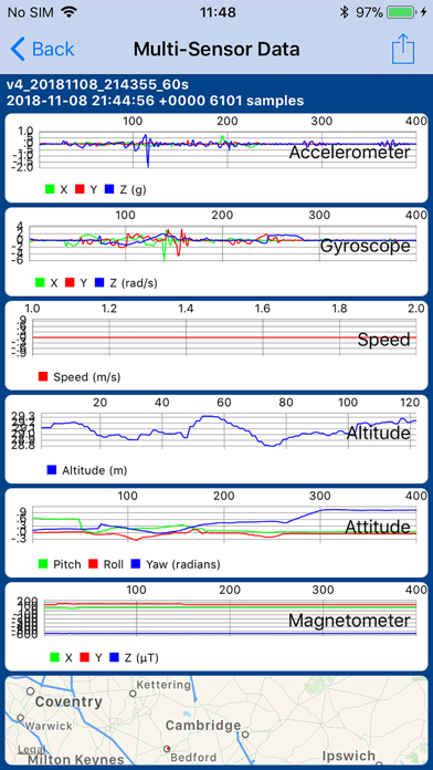 Sensor Play - Data Recorder Screenshot 4