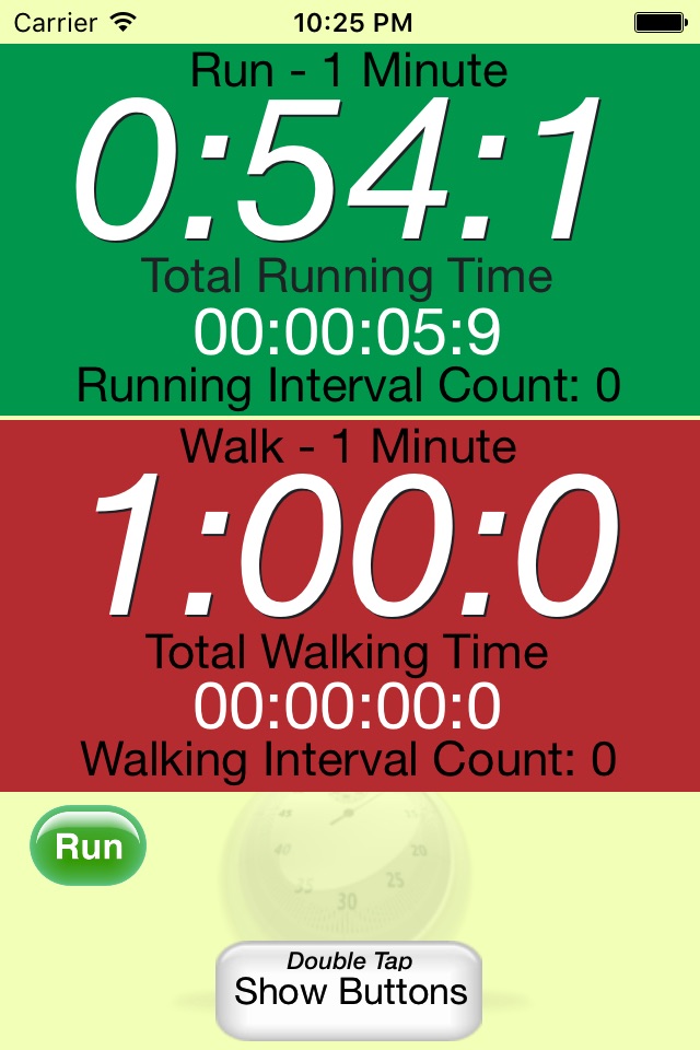 Running Interval Timer screenshot 3